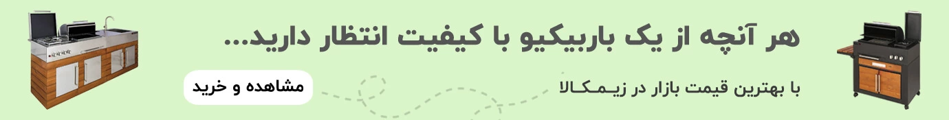 قیمت و خرید انواع باربیکیو باغی و آپارتمانی